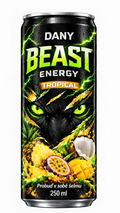 DANY BEAST ENERGY Tropical 250ml plechovka
